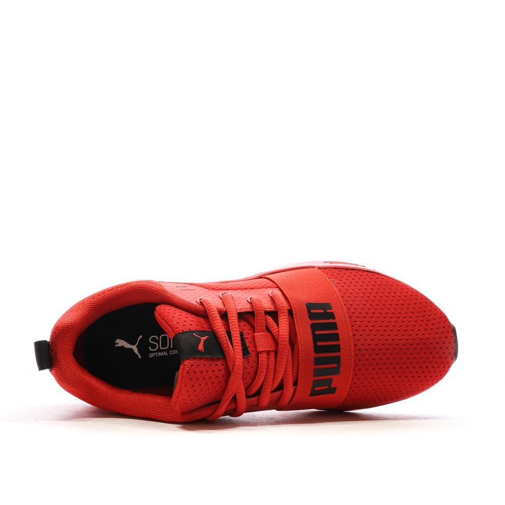 Baskets Rouges Garçon Puma Wired Run 4