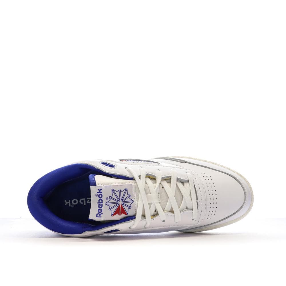 Baskets Blanches/Bleu Homme Reebok Vintage 4