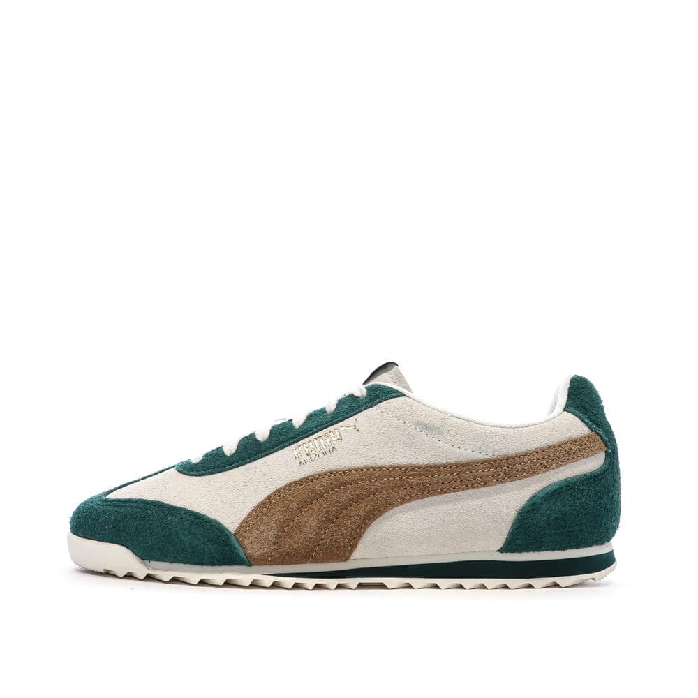 Baskets Vert/Beige Homme Puma Arizona Suede 1