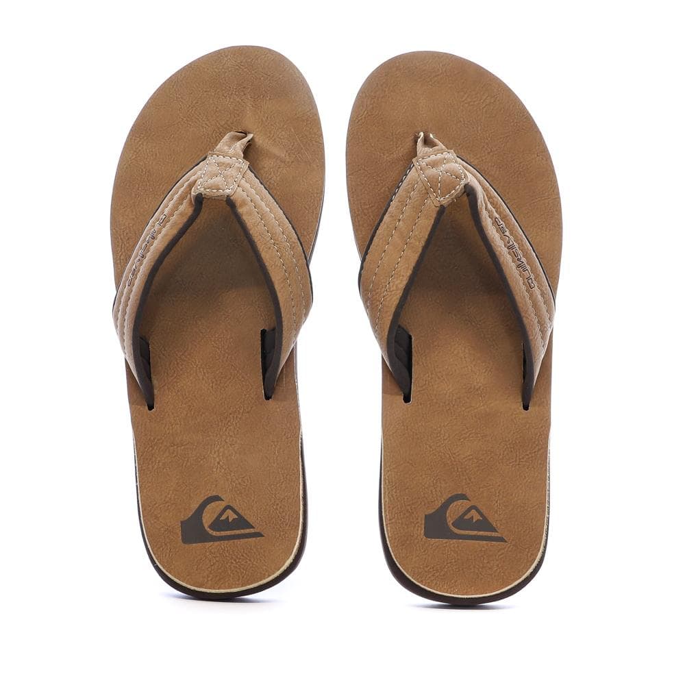 Tongs Marron Homme Quiksilver Carver Nubuck 3