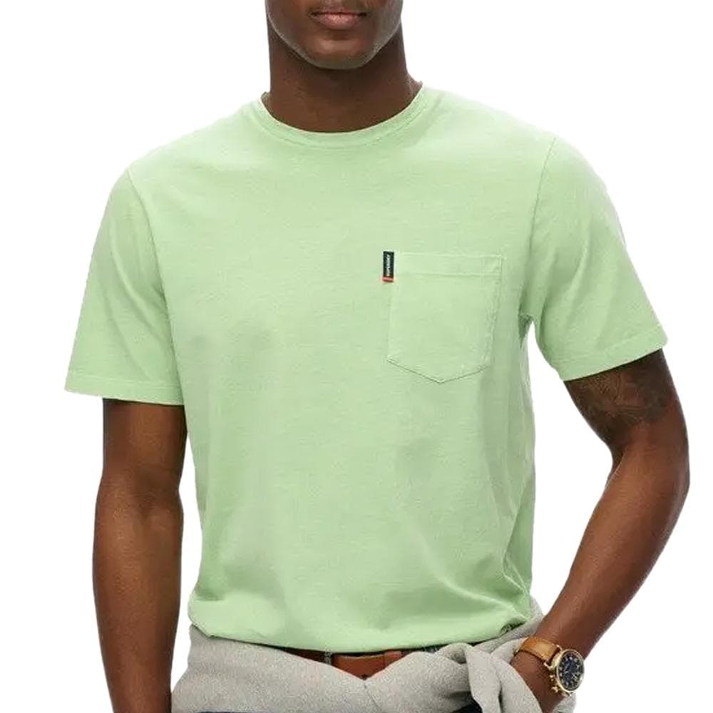 T-Shirt Vert Homme Superdry Classic Essential 1