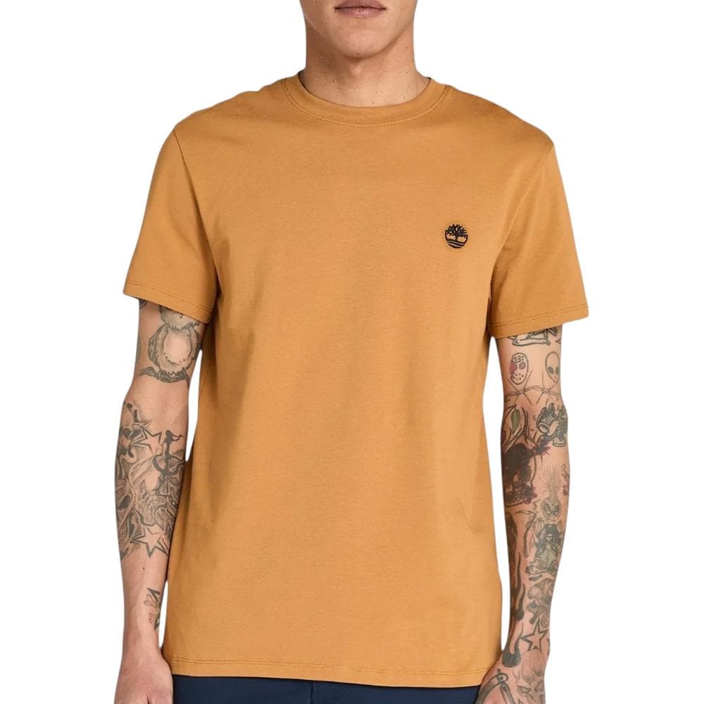 T-Shirt Camel Homme Timberland Sleeve 1