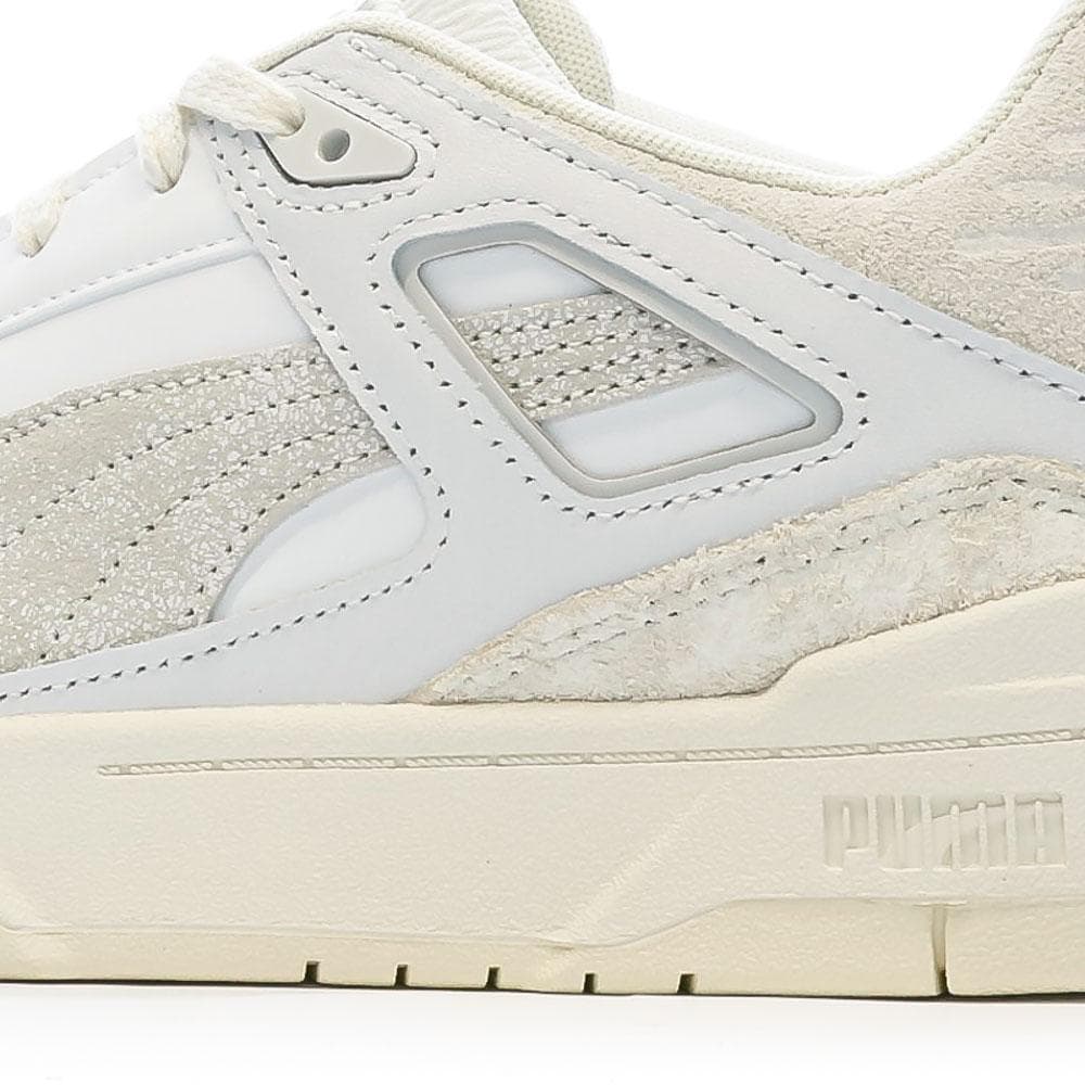 Baskets Blanche/Beige Femme Puma Slipstream Thrifted 7