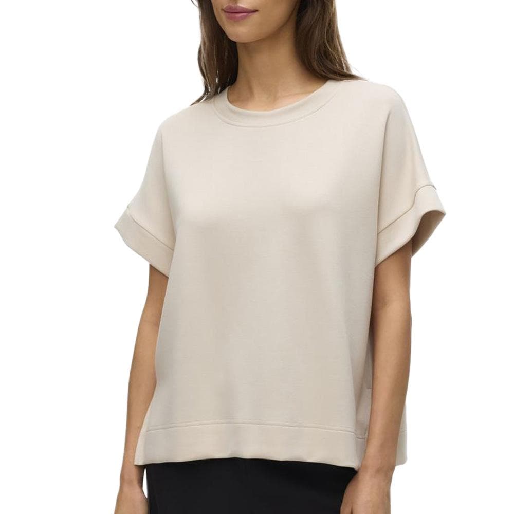 T-Shirt Beige Clair Femme Vero Moda Hali 1