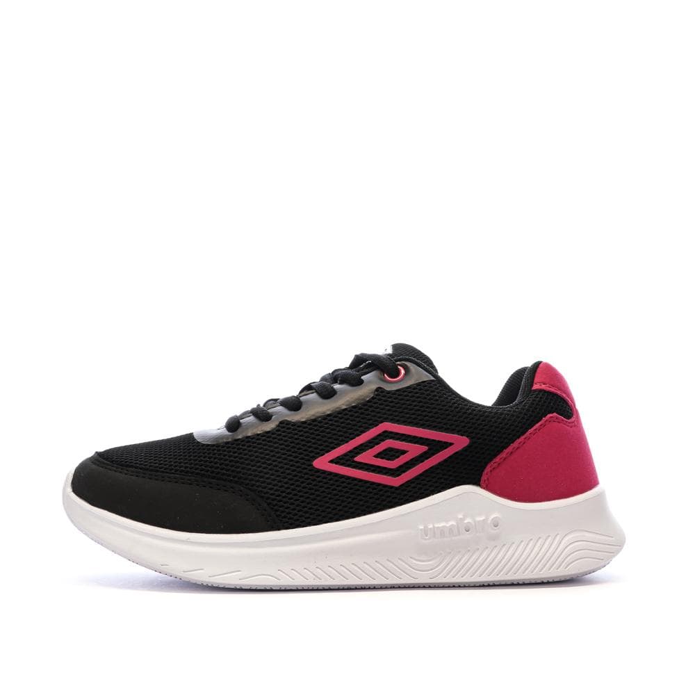 Baskets Noir/Rose Femme Umbro Nateo 1