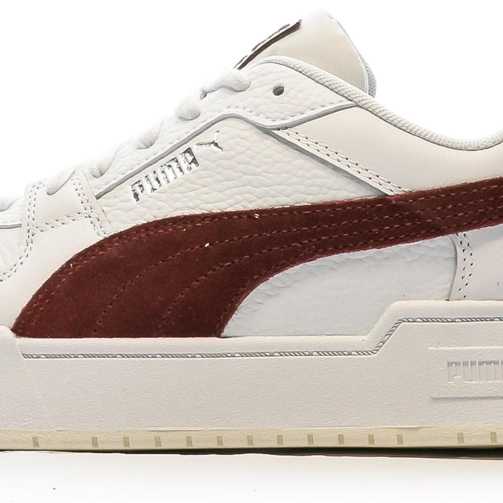 Baskets Blanches/Bordeaux Homme Puma Pro Classic 387327 7