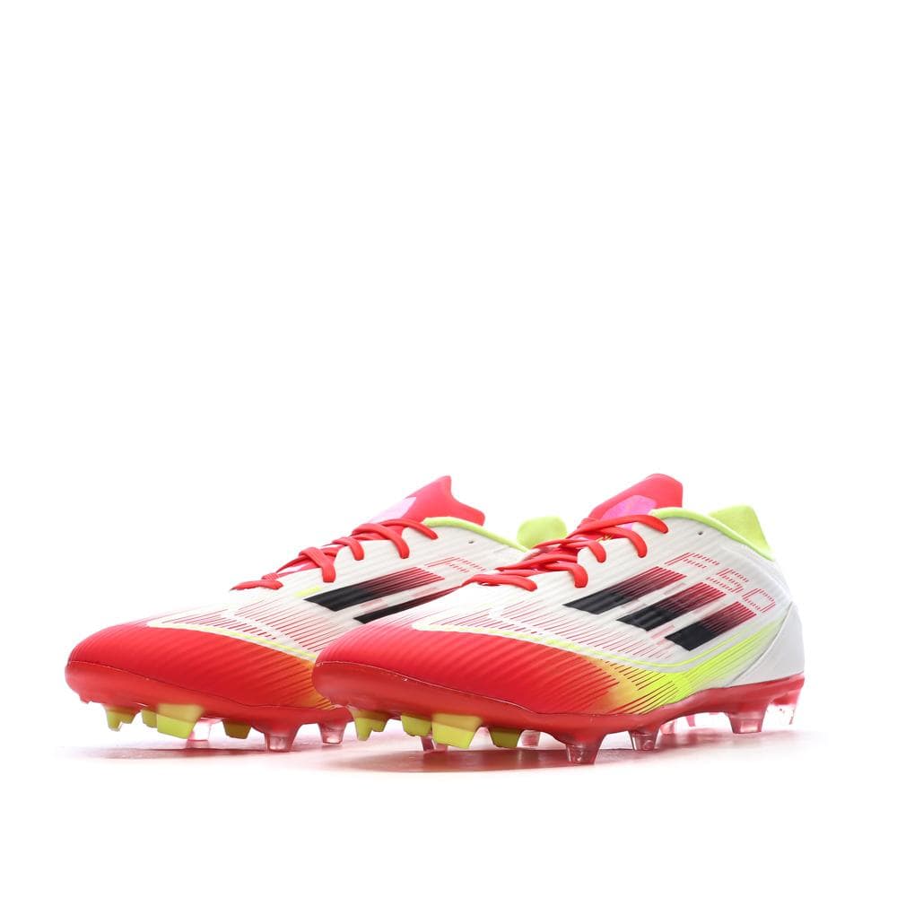Chaussures de Foot Blanc/Rouge Adidas F50 League FG/MG 6