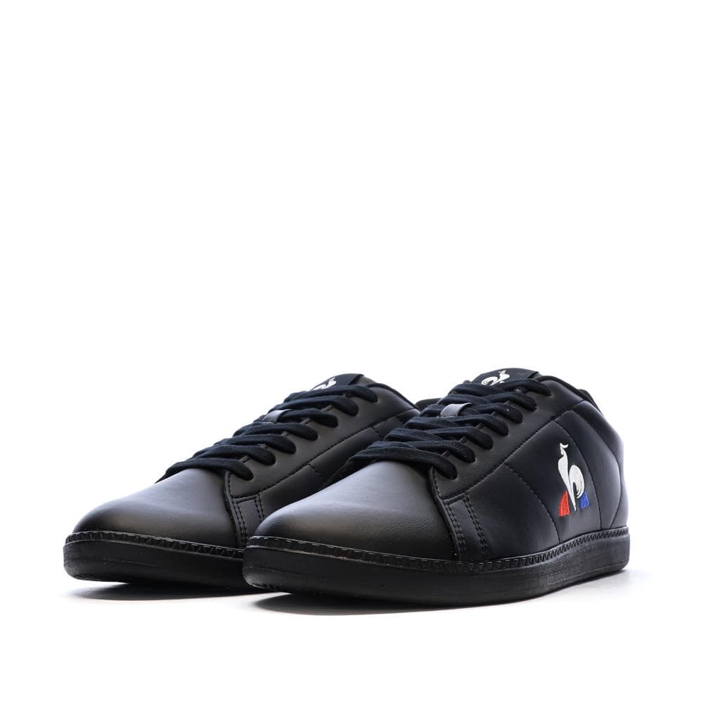 Baskets Noires Homme Le Coq Sportif Courtset 6