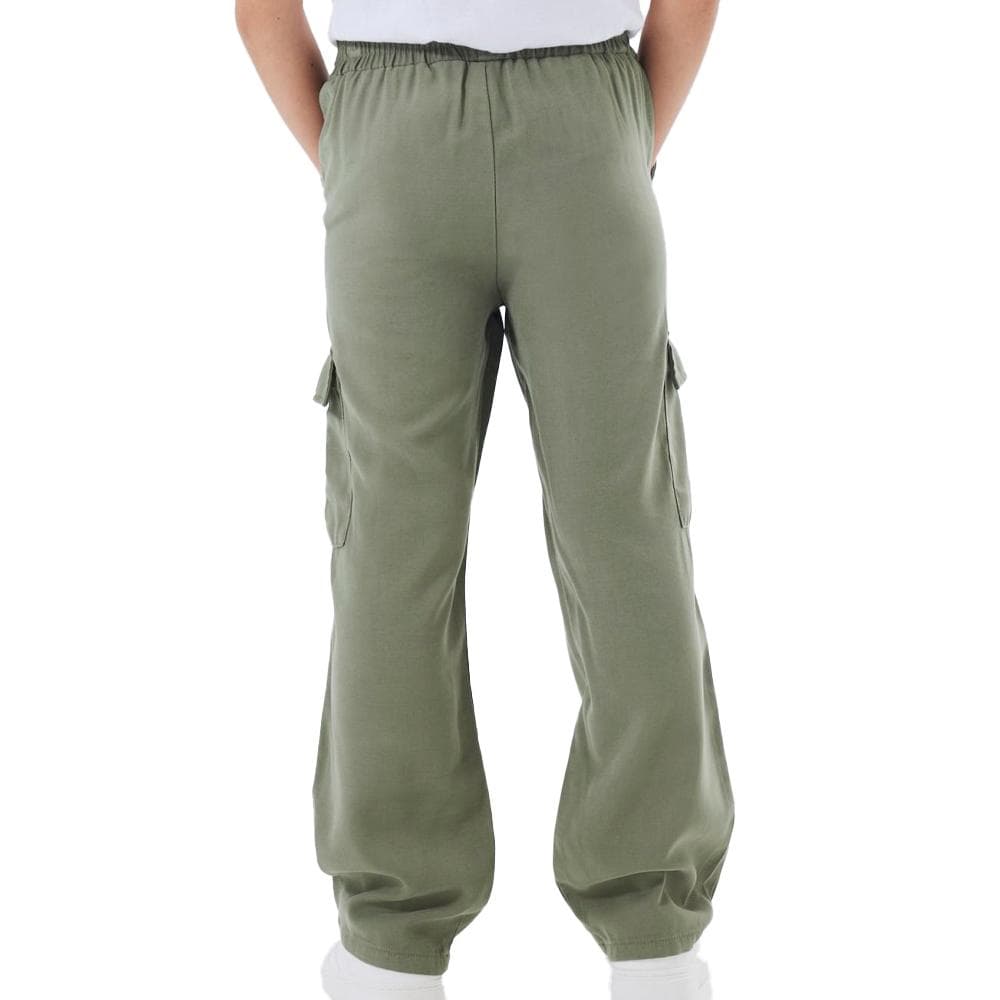 Pantalon fluide Kaki Fille Name it Bella 2