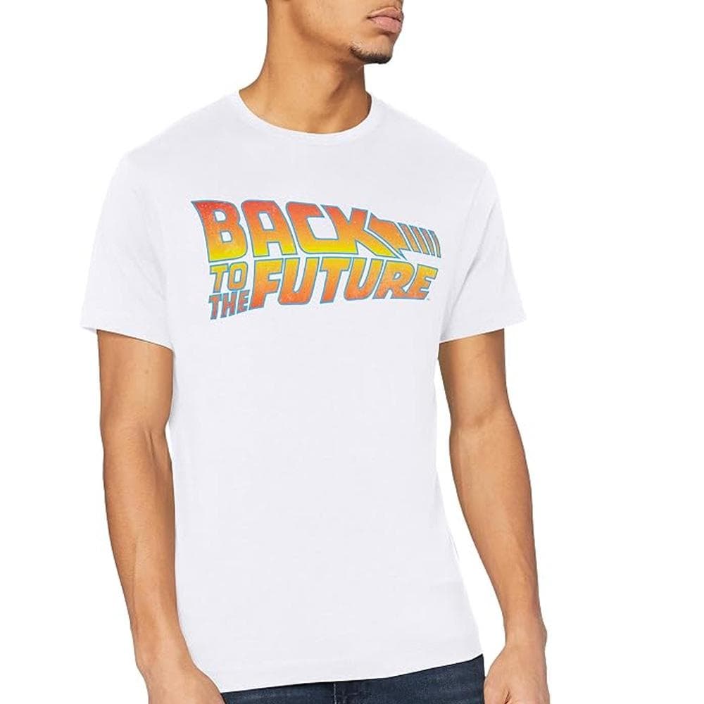 T-Shirt Blanc Homme Back To The Future 1