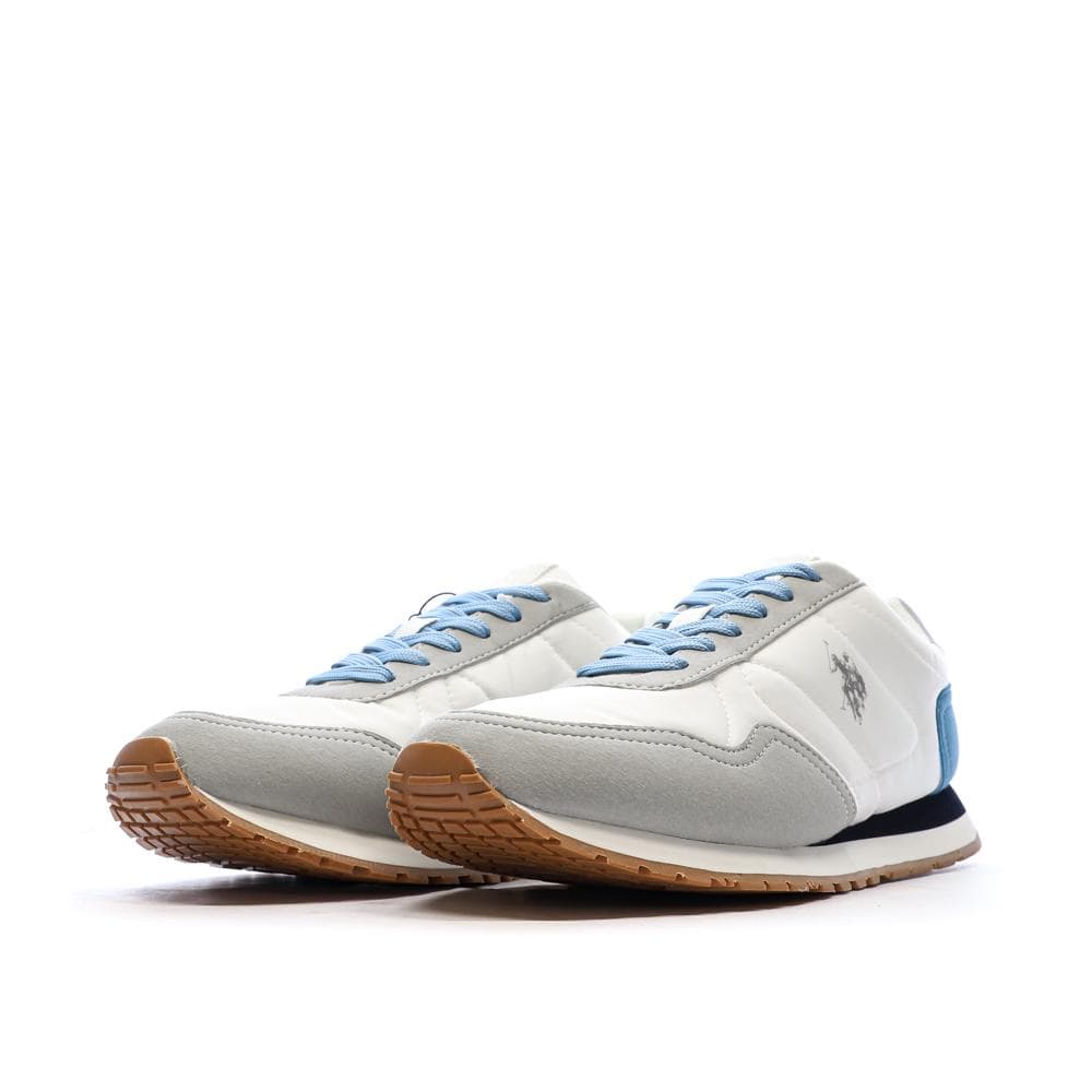 Baskets Blanches/Bleu/Gris Femme US Polo ASSN FS1 6