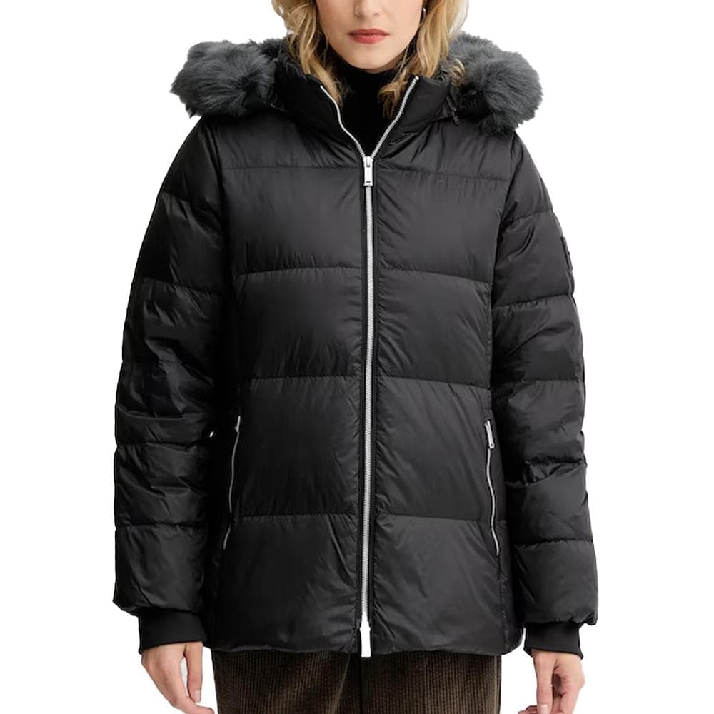 Doudoune Noir Femme Calvin Klein Jeans Mid Down 1