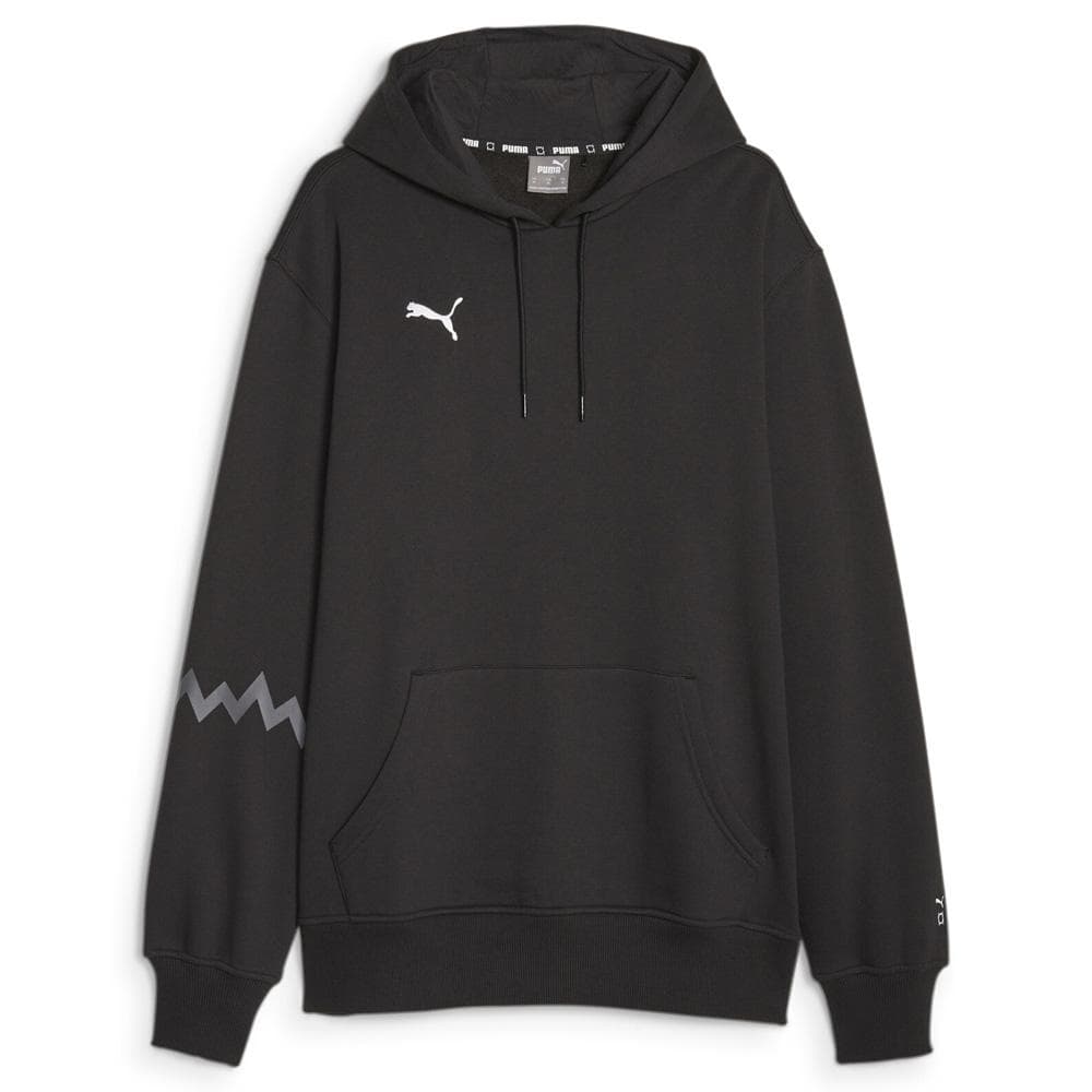 Sweat Noir Homme Puma Hoops Team Hoodie 1