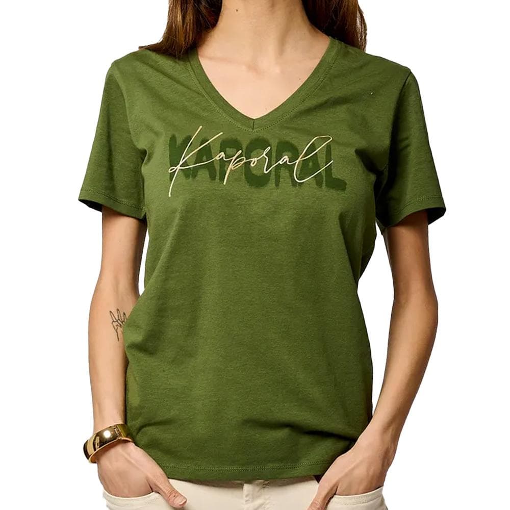 T-shirt Vert Femme Kaporal VASICE 1