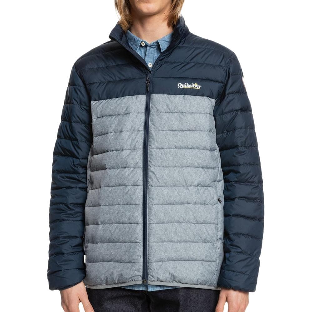 Doudoune Marine/Gris Homme Quiksilver Fz Jkt 1