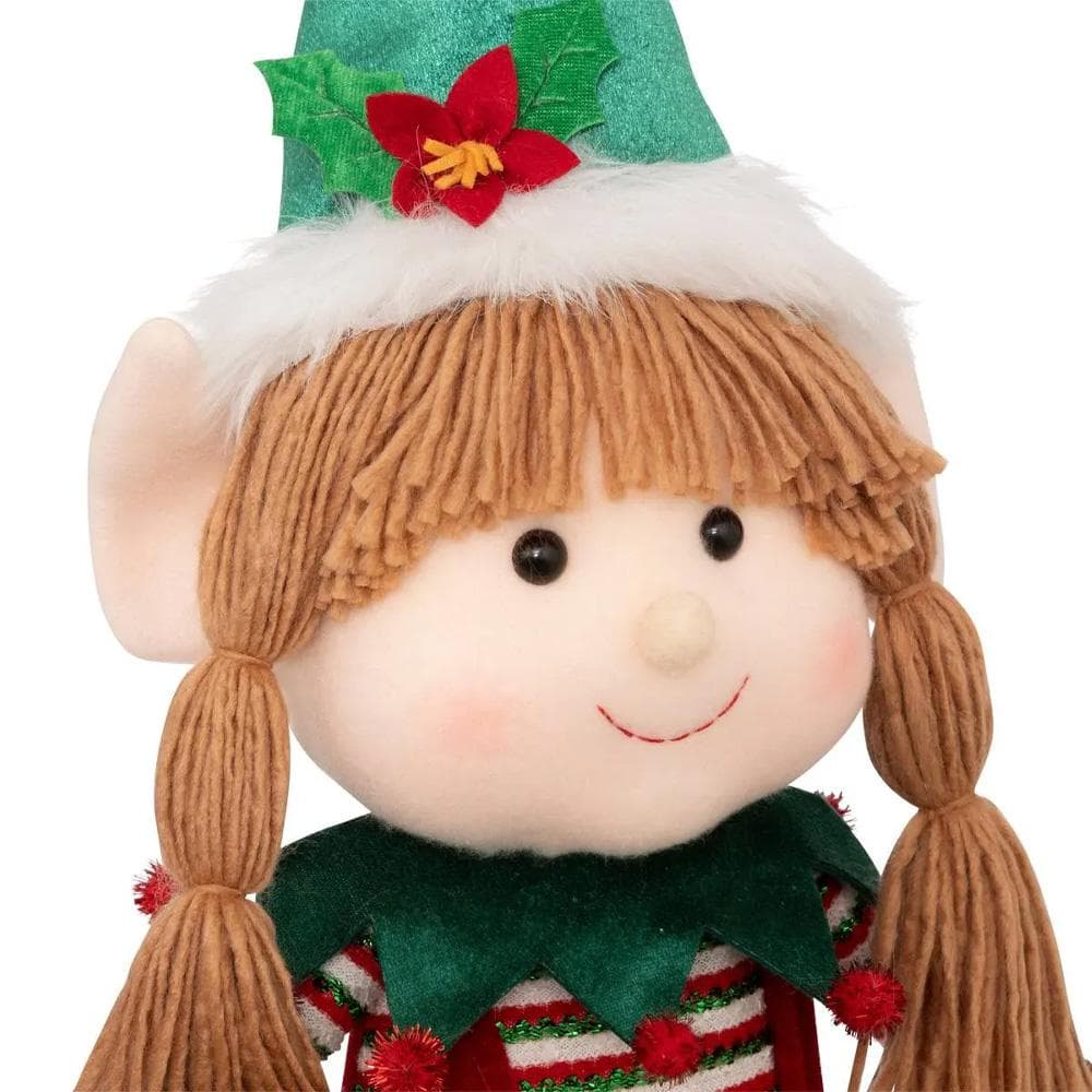 Déco de Noël Lutin Fille télescopique Atmosphera Filou 2