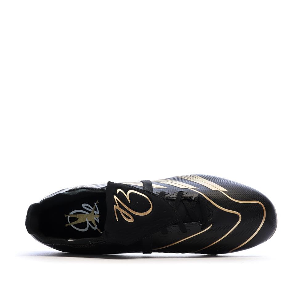 Chaussures de Foot Noir/Doré Adidas Predator League FT FG JB 4