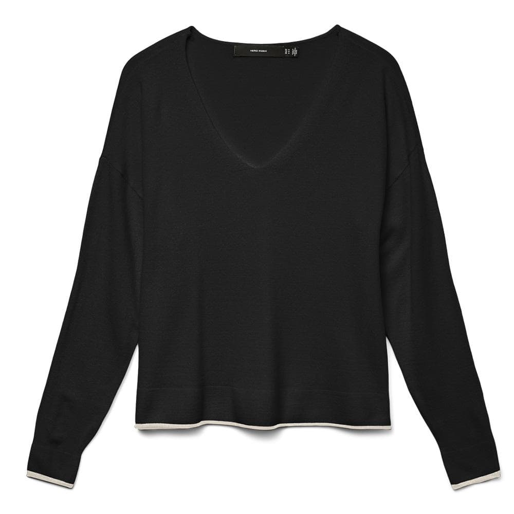 Pull Noir Femme Vero Moda Breezess 1