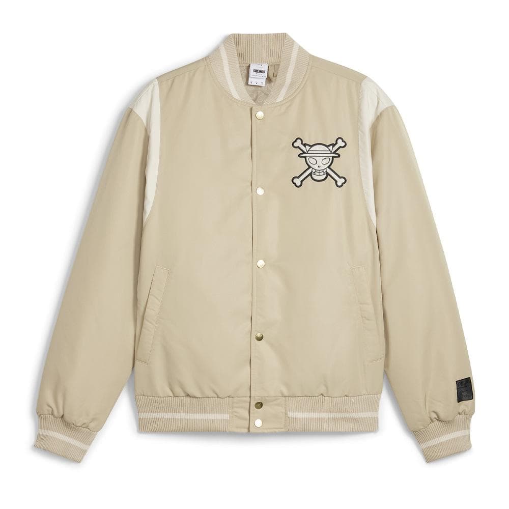 Blouson Beige Homme Puma X One Piece Varsity 1