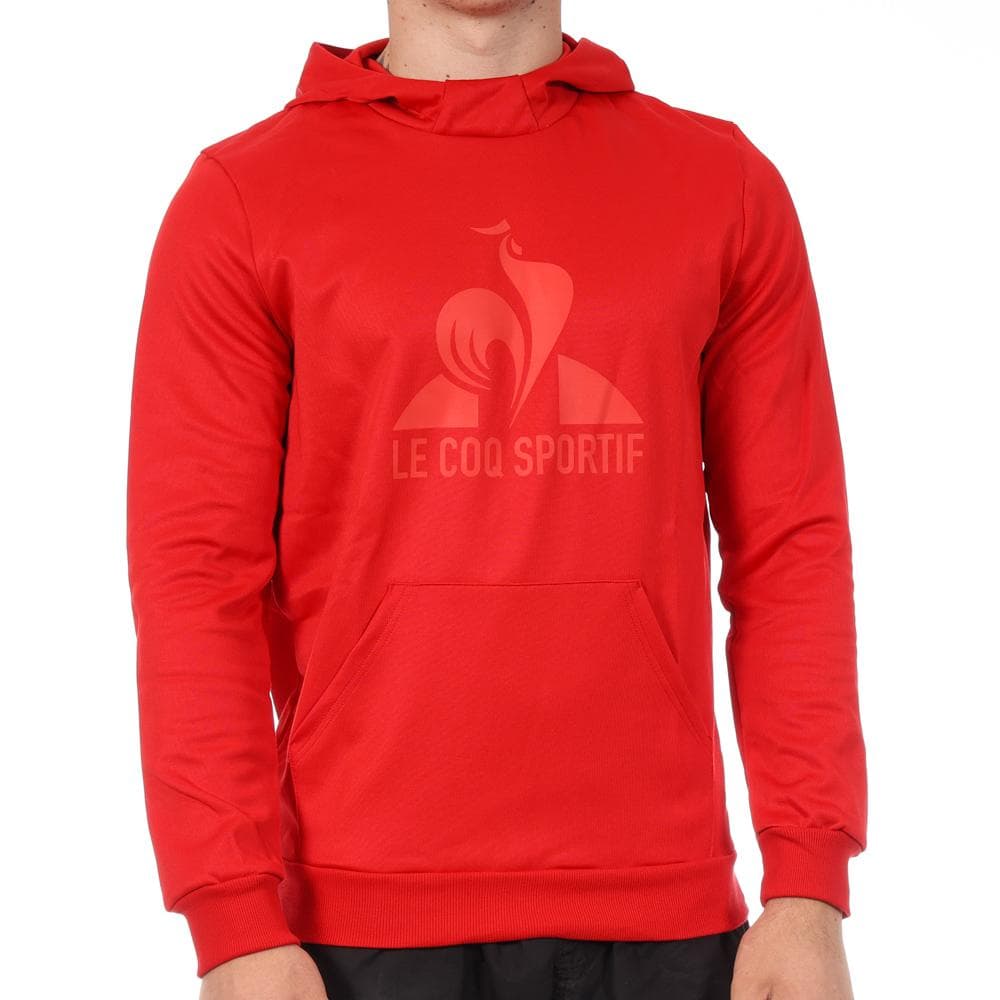 Sweat Rouge Homme Le Coq Sportif Hoody 1