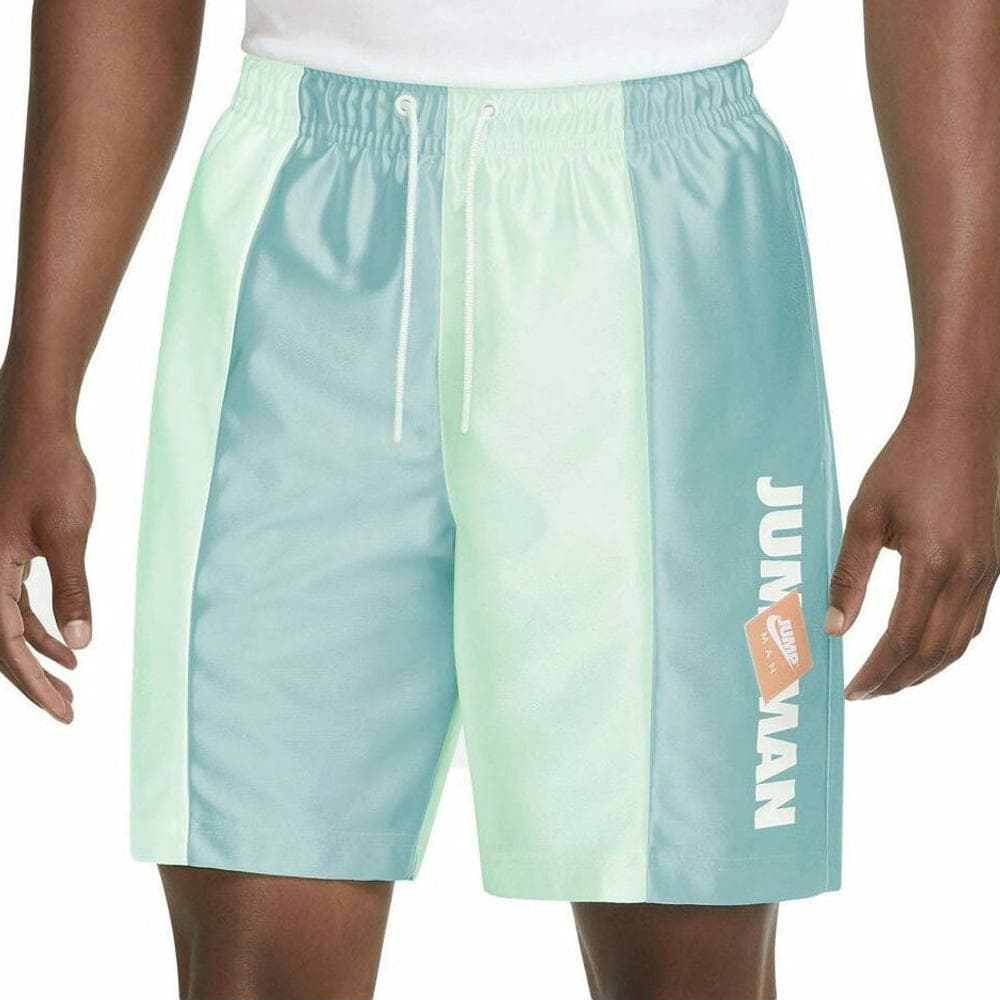 Short de Sport Turquoise/Bleu Homme Nike Woven 1