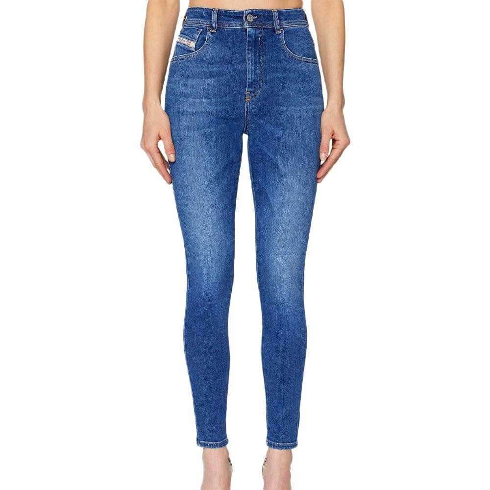 Jean Slim Bleu Femme Diesel Slandy21 1