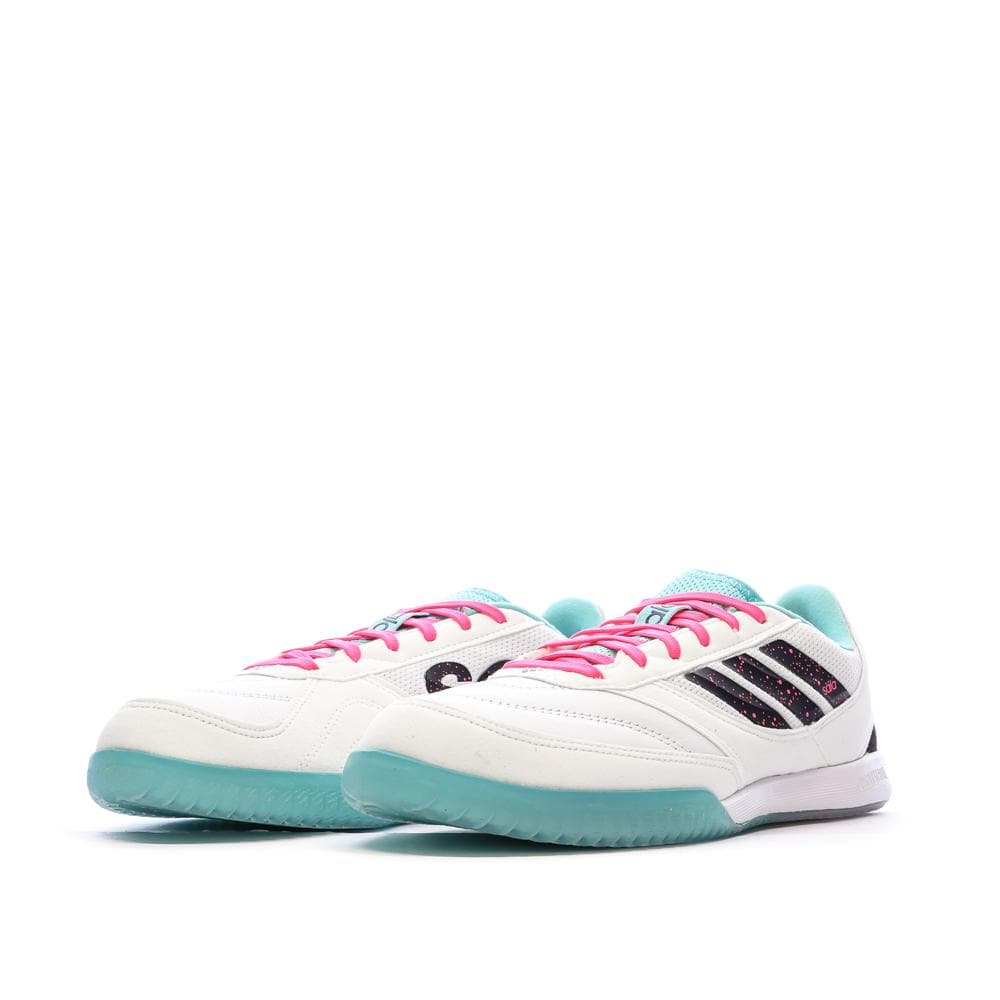 Chaussures de Futsal Blanc/Bleu Homme Adidas Top Sala Competition II 6