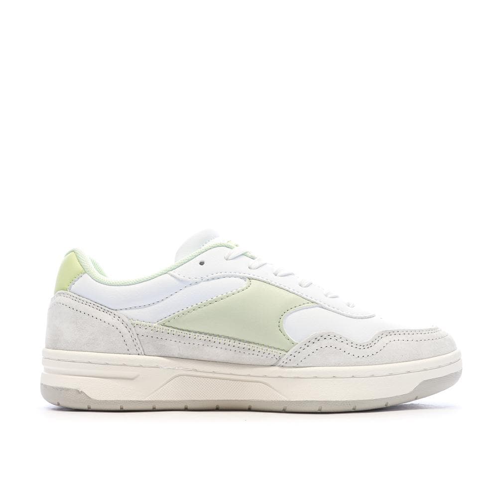 Baskets Blanc/Jaune Femme TBS ALMERIA 2