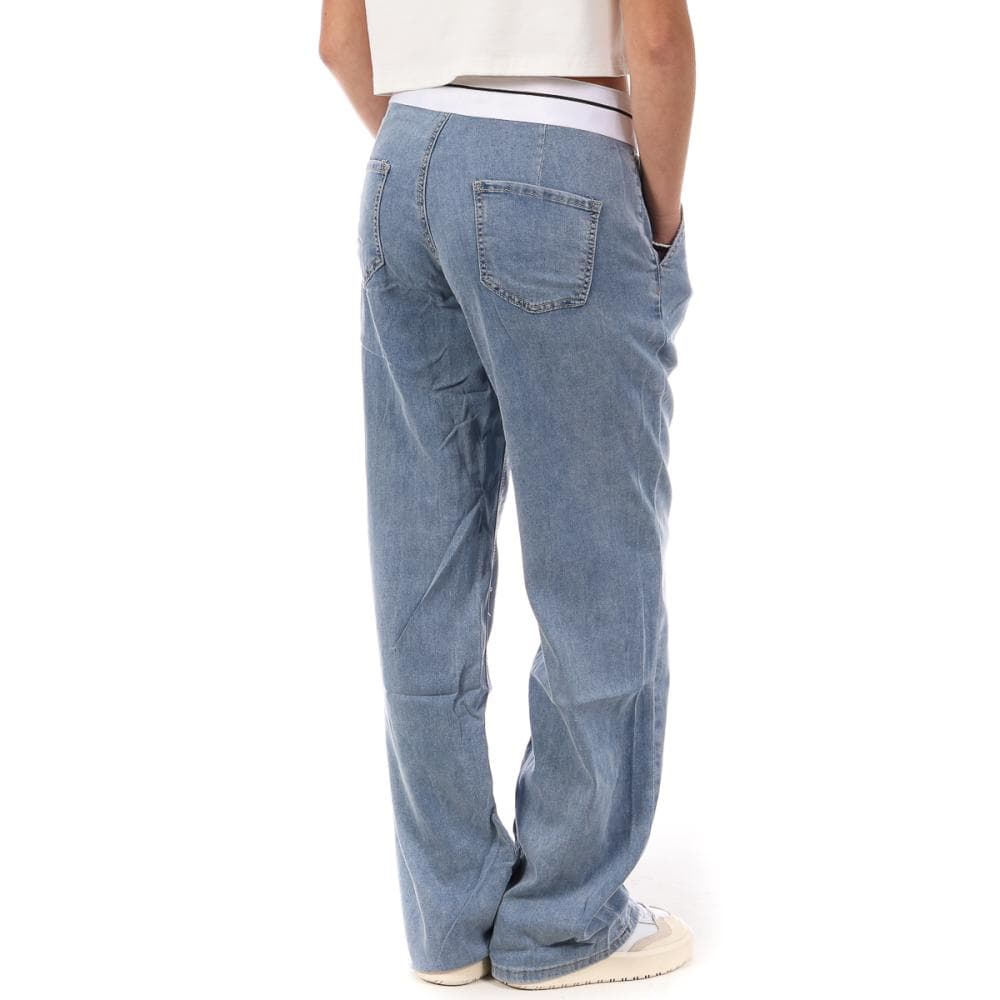 Pantalon Bleu Femme Monday Premium L3214 2