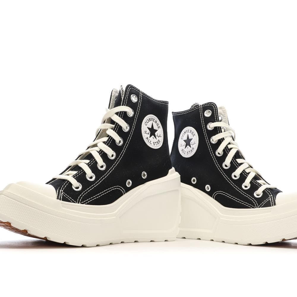 Baskets Noires Femme Converse Chuck 70 De Luxe Wedge A06478C 7