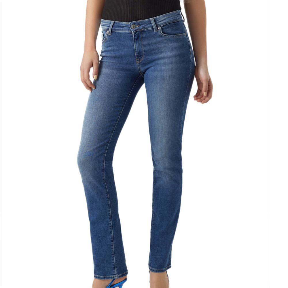 Jean Straight Bleu Femme Vero Moda Straight 10284790 1