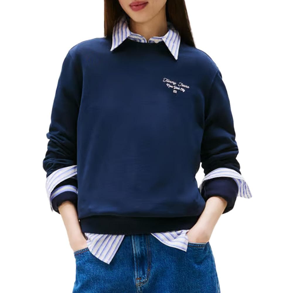 Sweat Marine Femme Tommy Hilfiger 21960 1