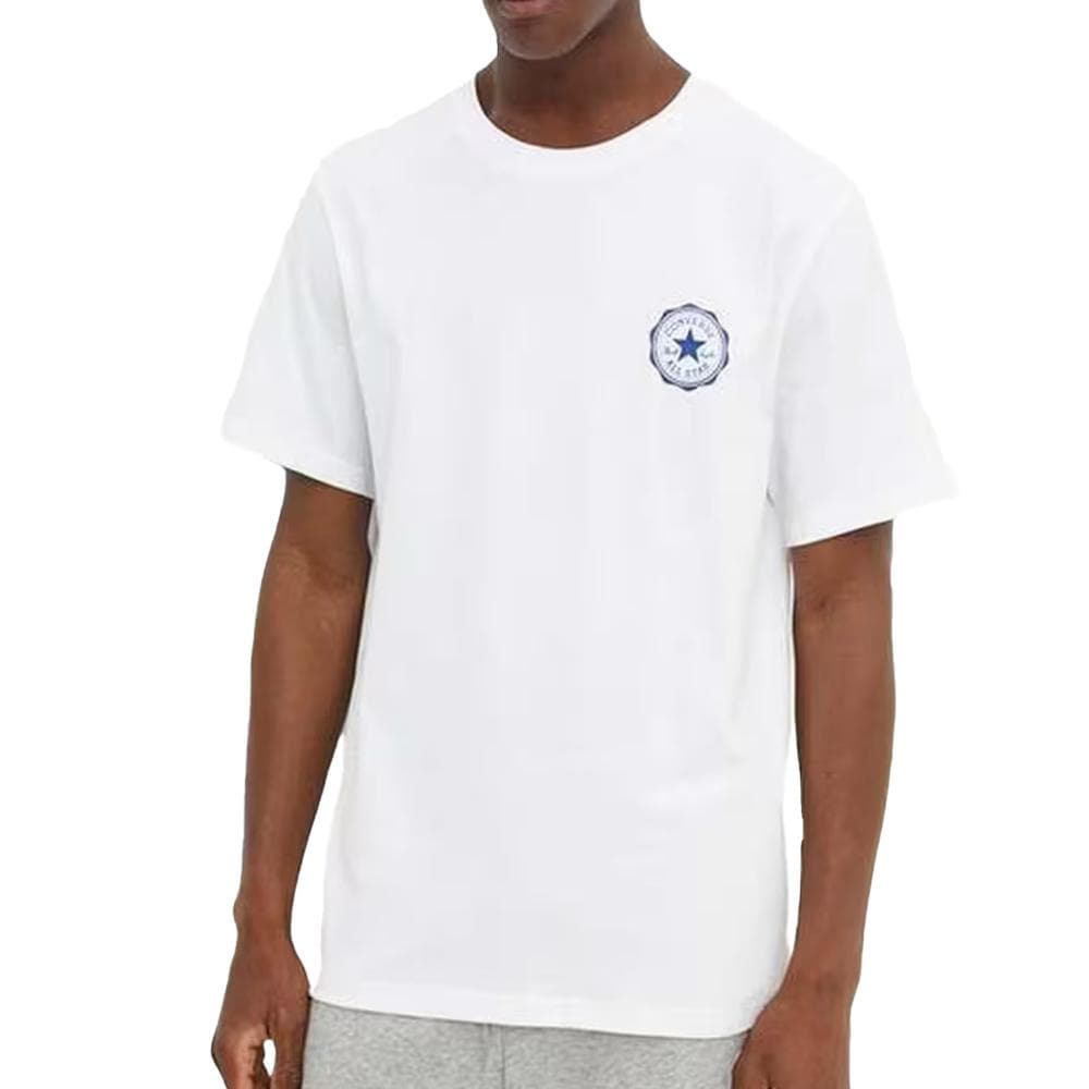 T-shirt Blanc Homme Converse Classic Sport 1