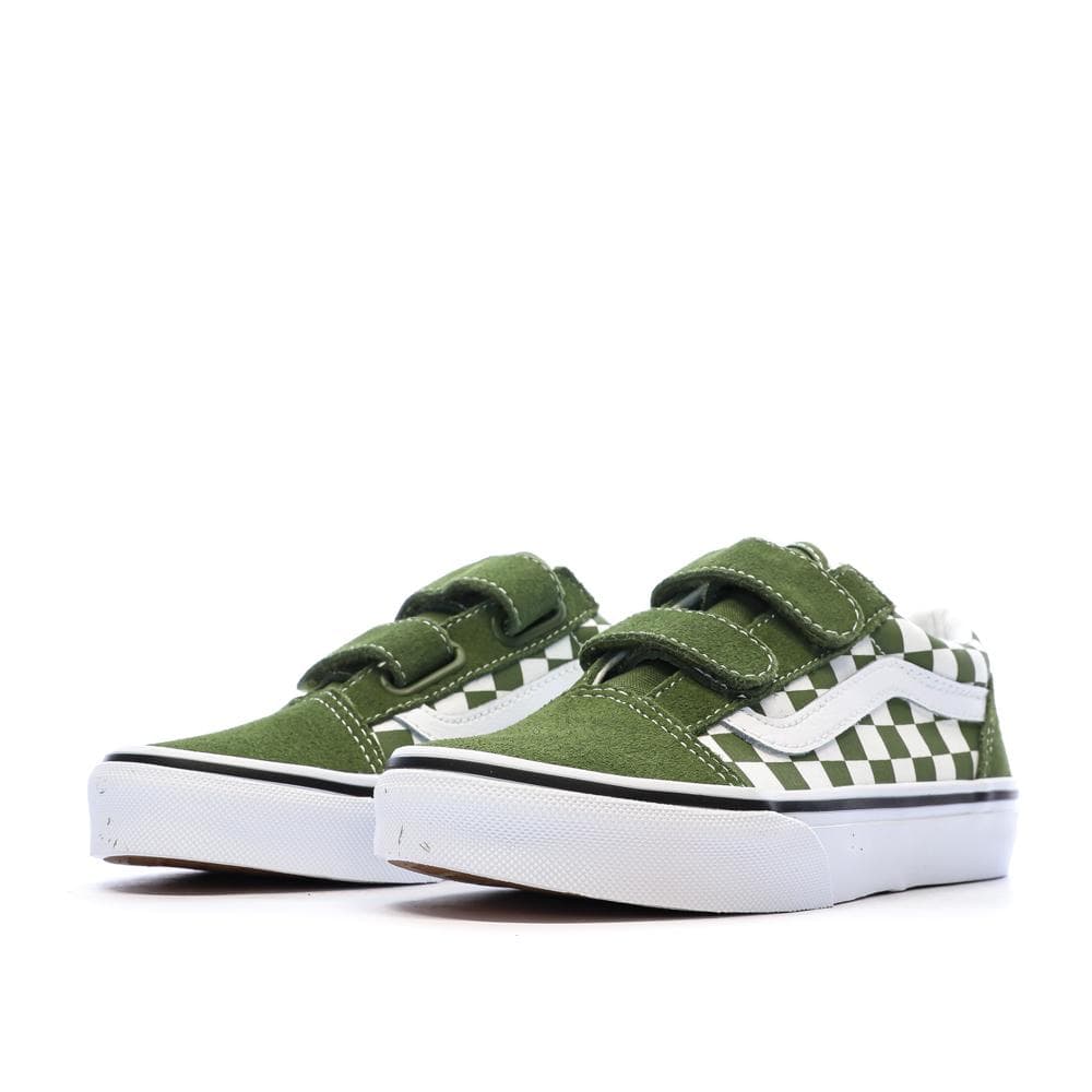 Baskets Kaki Enfant Vans Old Skool 6