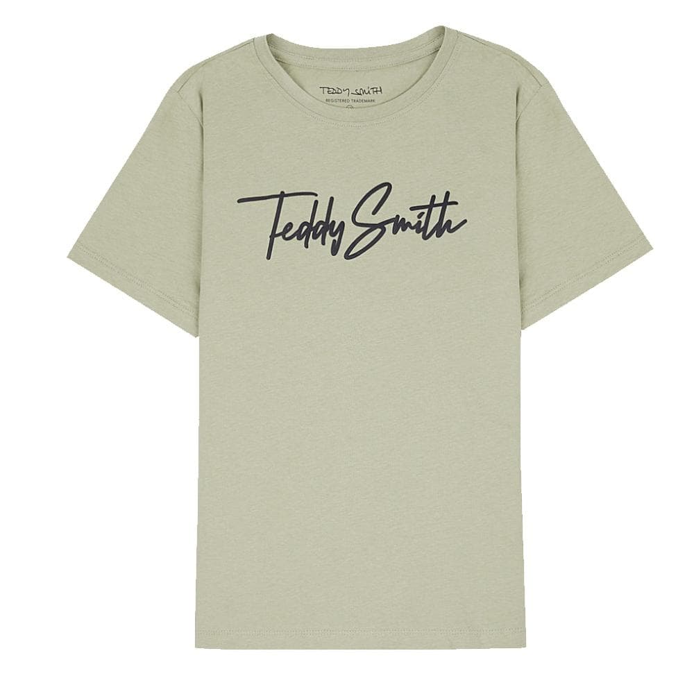 T-shirt Beige Garçon Teddy Smith Evan 1