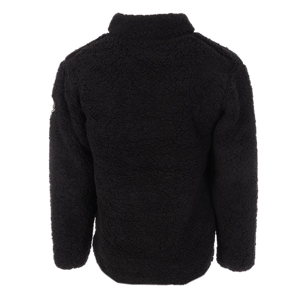 Veste Sherpa Noir Homme Paname Brothers Full Zip 2