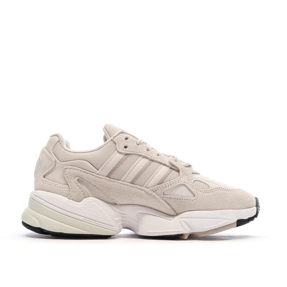Baskets Beiges Femme Adidas Falcon 2