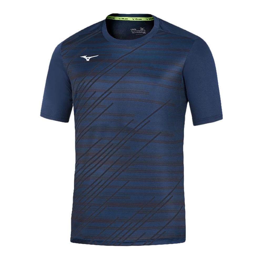 T-shirt de Running Marine Homme Mizuno Chiba 1