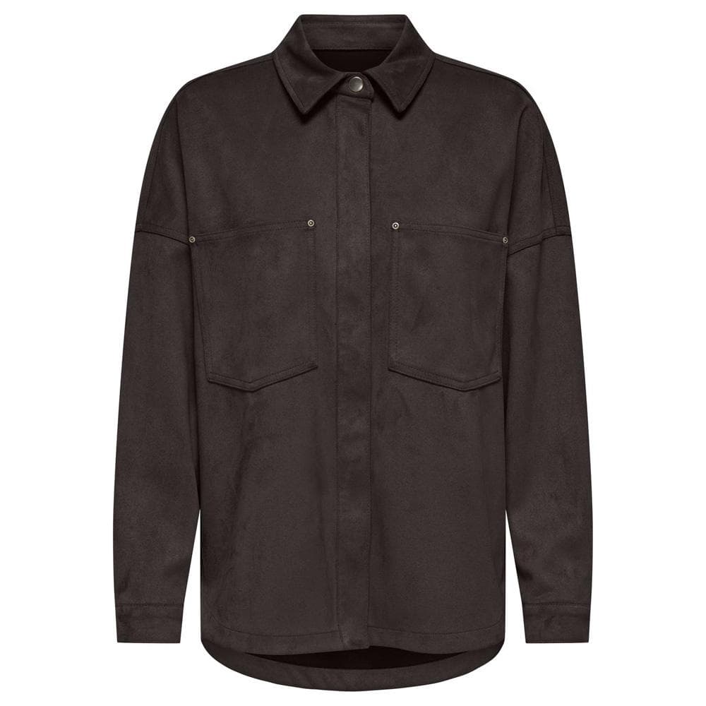 Chemise Marron Femme Only Janine-stina 1