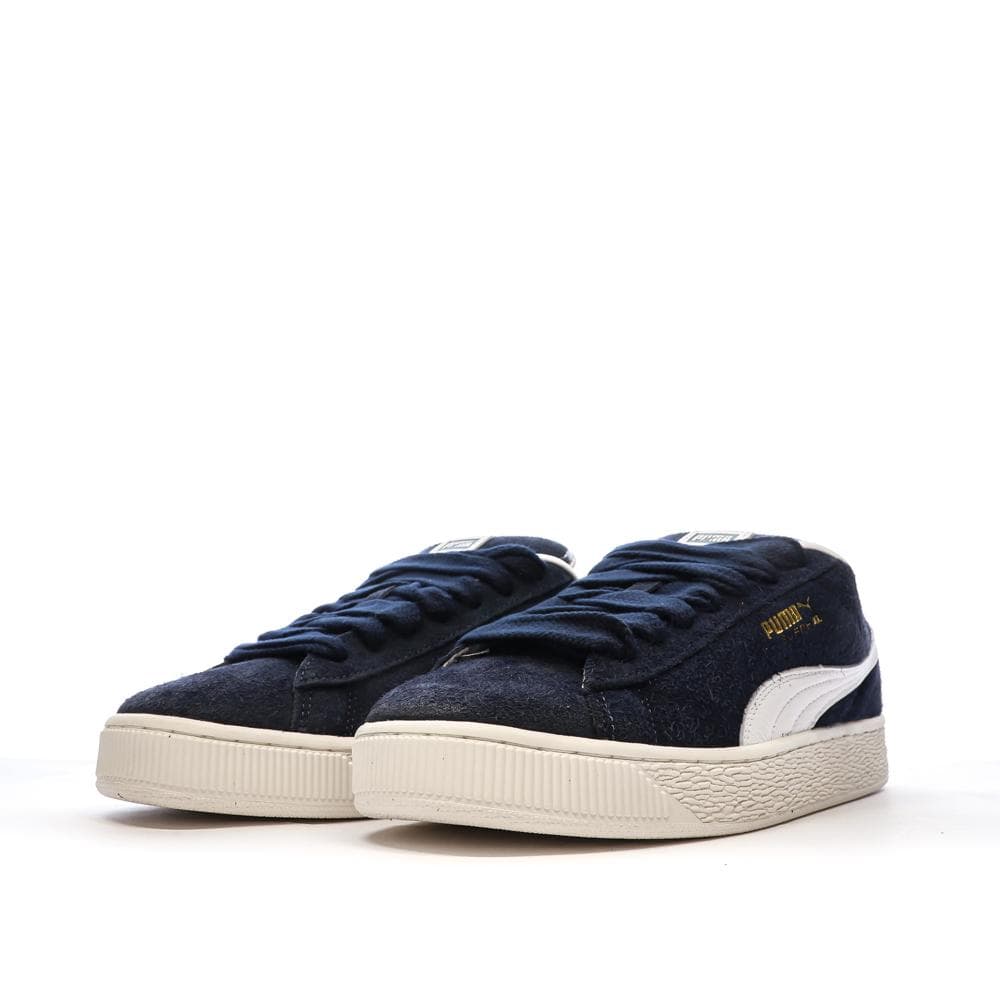 Baskets Noires/Blanches Homme Puma Suede Xl Hairy 6