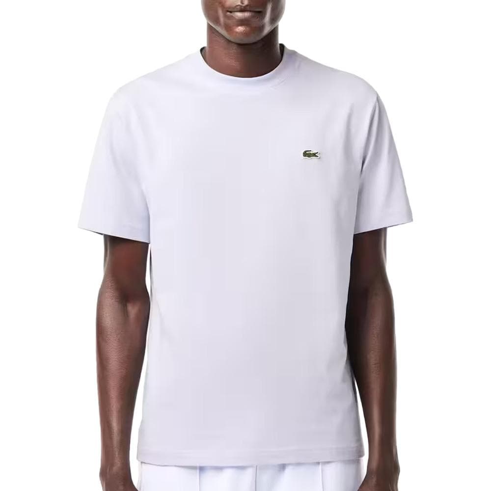 T-shirt Bleu Clair Homme Lacoste TH7318 1
