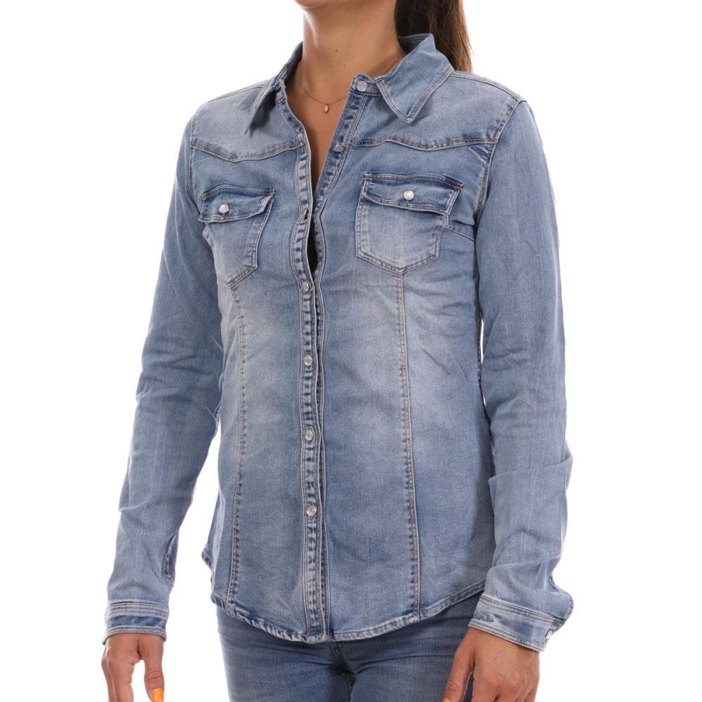 Chemise Bleu Femme Monday Premium 678 1