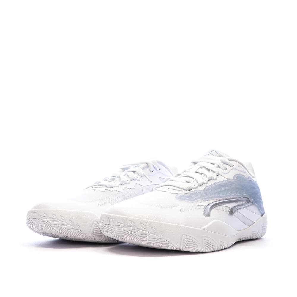 Chaussures de Basketball Blanc/Bleu Homme Puma Stewie 3 6