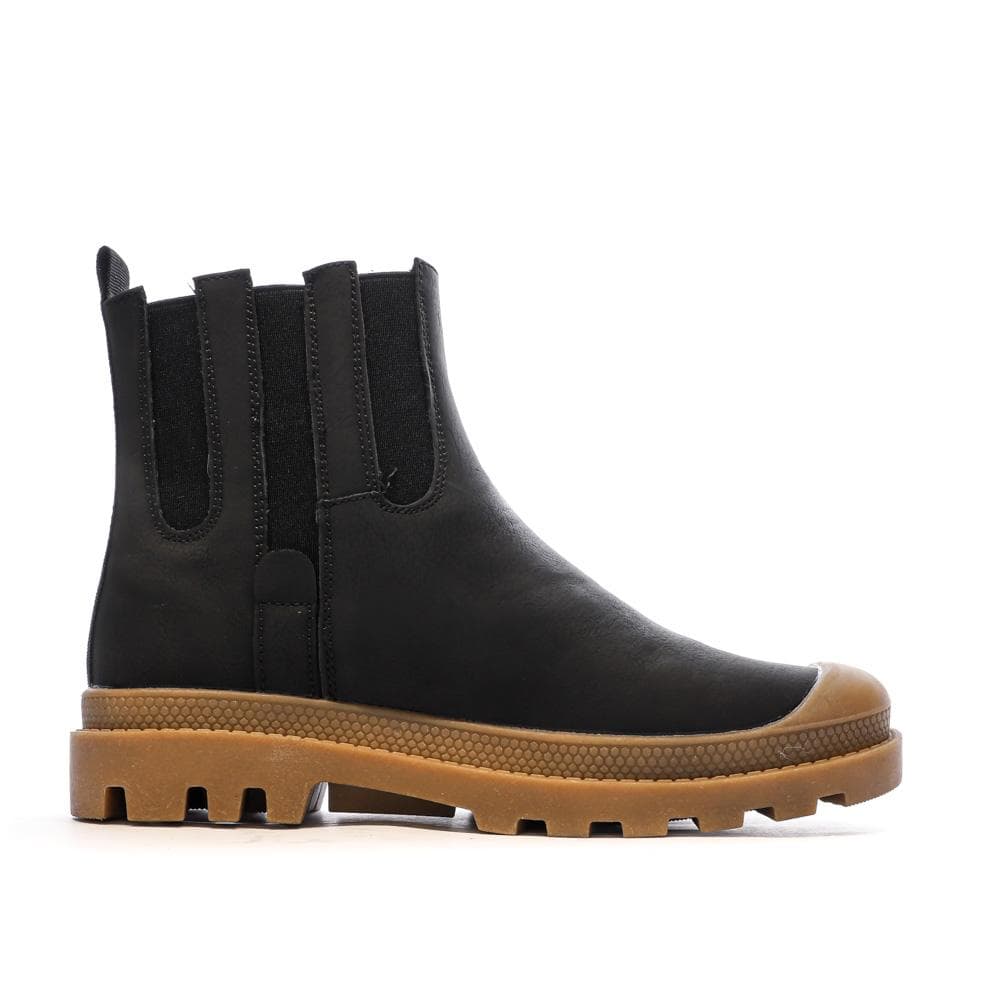 Bottines Noires Femme Chattawak NINA 2