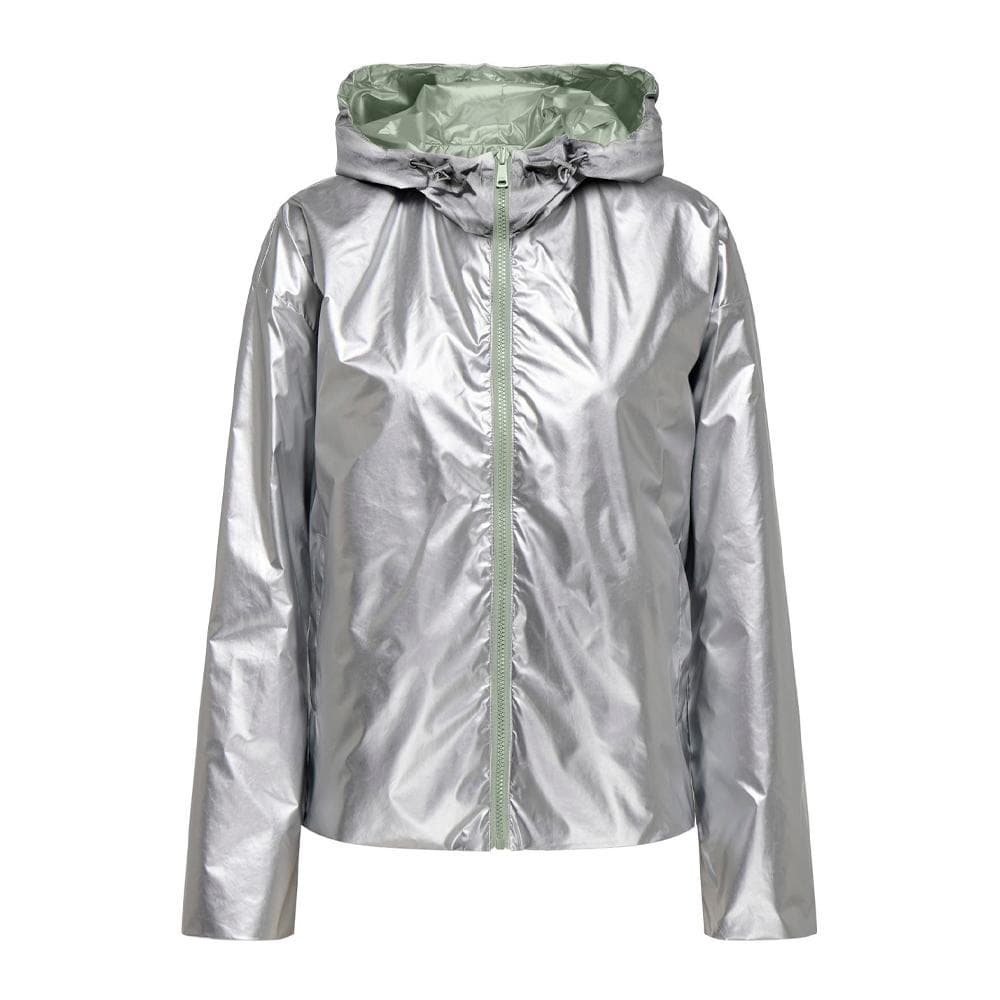 Parka Vert/Argent Femme Only Fry 3
