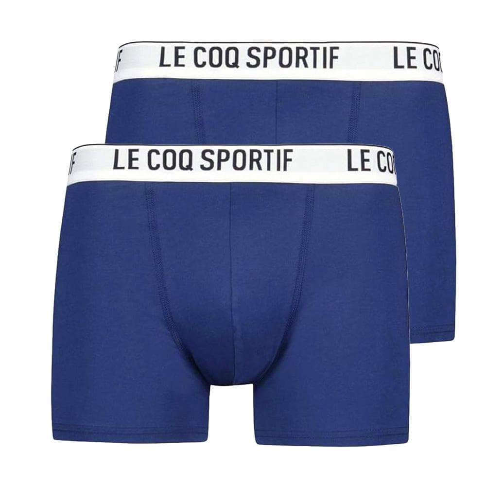 x2 Boxers Bleu Homme Le Coq Sportif Camuset 1
