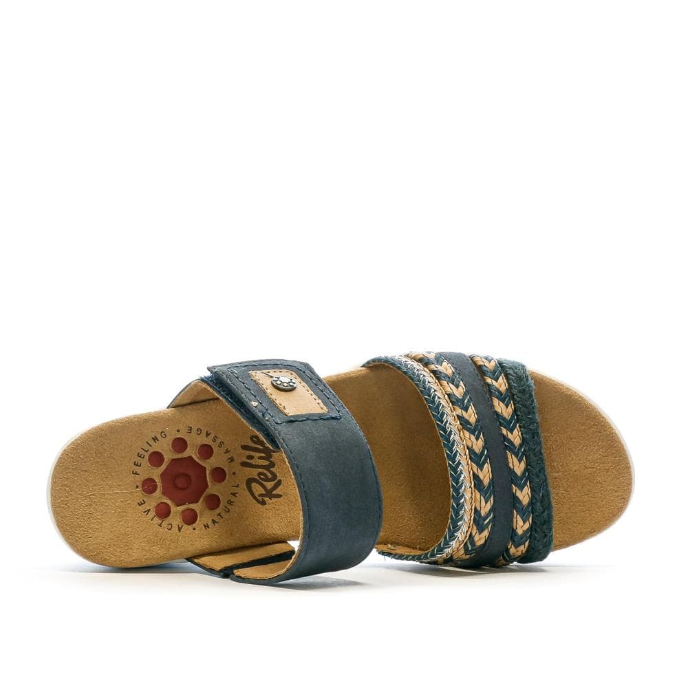 Sandales Bleu Femme RELIFE Leane 4