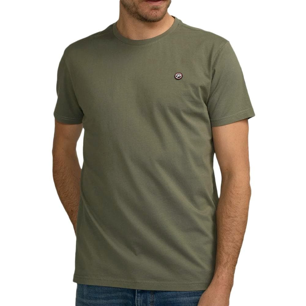 T-shirt Kaki Homme Petrol Industries TSR002-9999 1