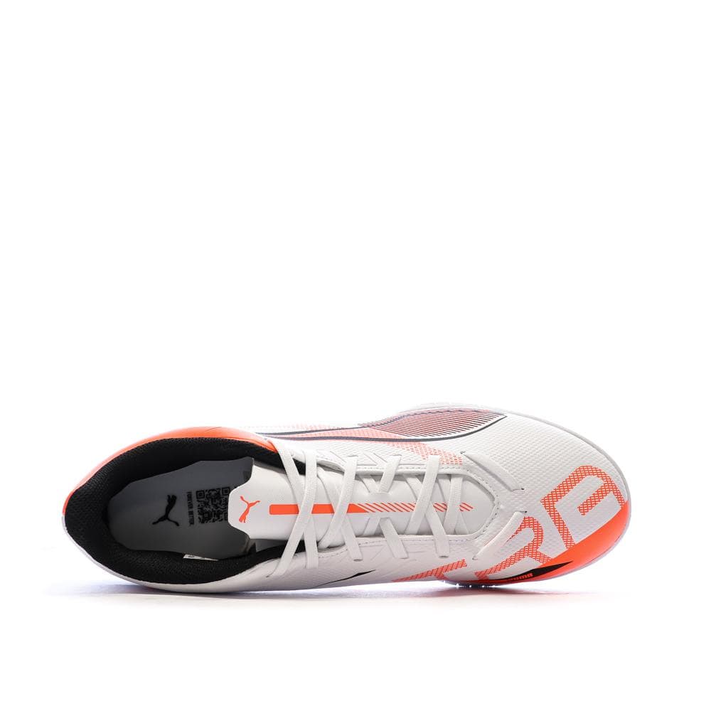 Chaussures de Football Blanches/Oranges Homme Puma Ultra 5 4