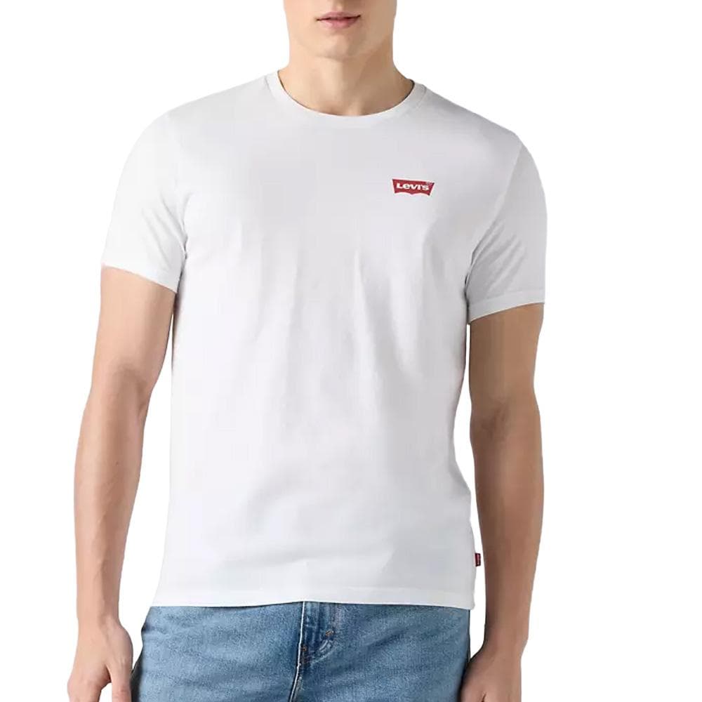 Lot de 2 T-shirts Blanc/Noir Homme Levi's Slim Fit 3
